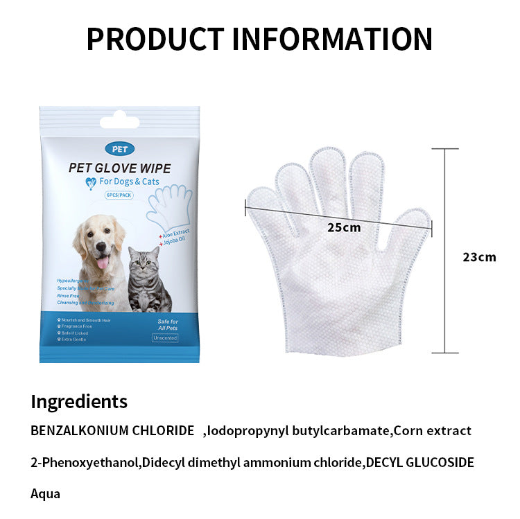 FreshPaws Grooming Glove Wipes