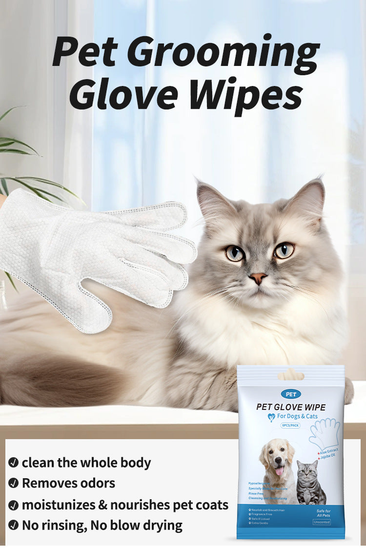 FreshPaws Grooming Glove Wipes
