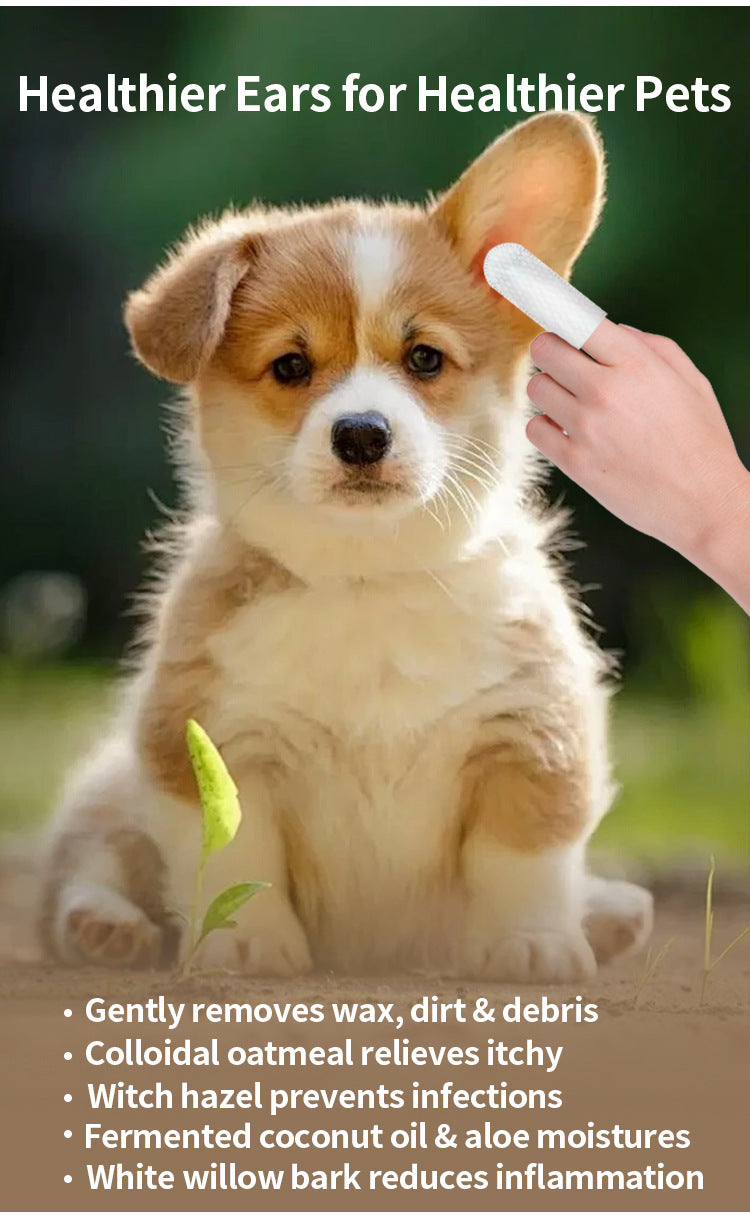 FreshEars Pet Ear Wipes
